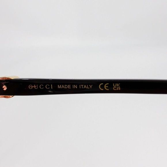 Gucci GG1071 Women's Square Sunglasses Brown - Picture 9 of 13